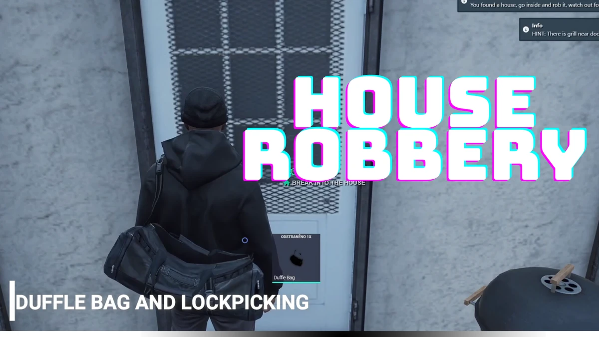 House Robbery FiveM | Open Source | ESX / QBCore